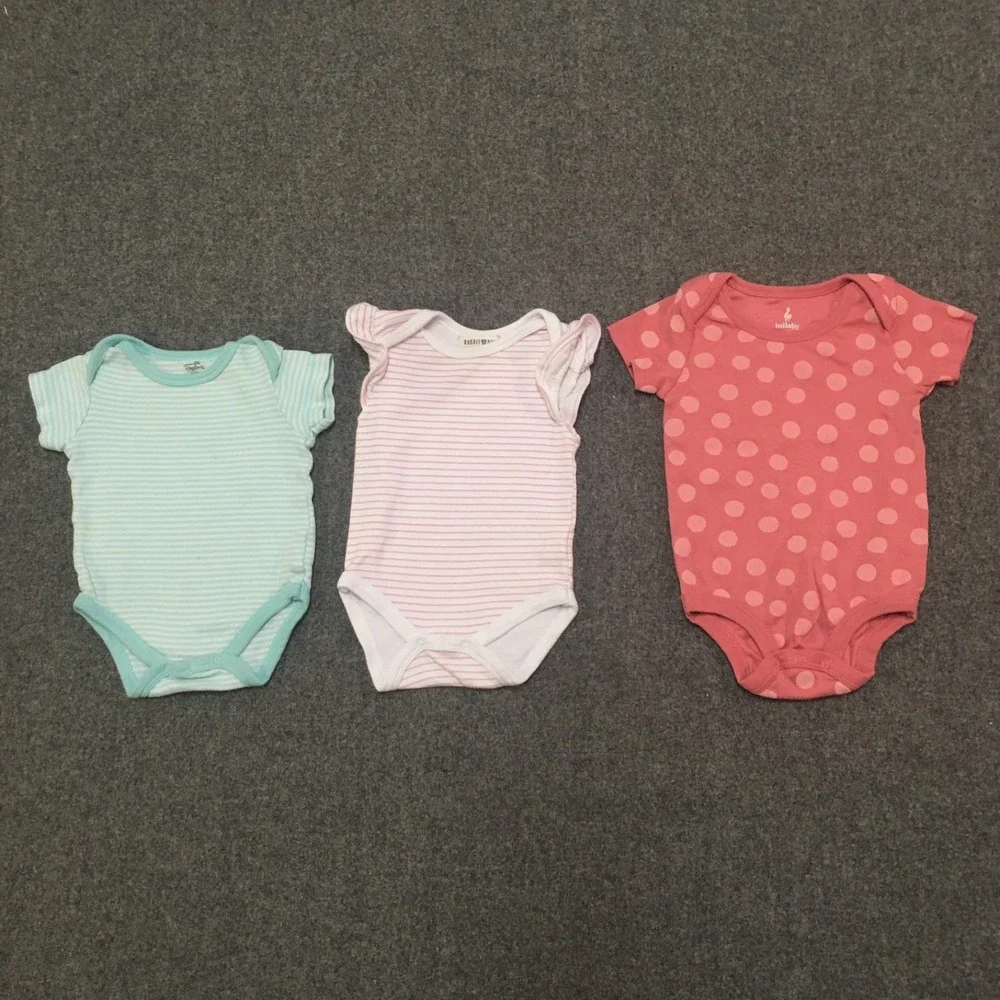 Organic Baby Girl 0-3-6-9-18-24 Months Clothing Lot 8x Pieces Bulk All Season - Picture 8 of 11